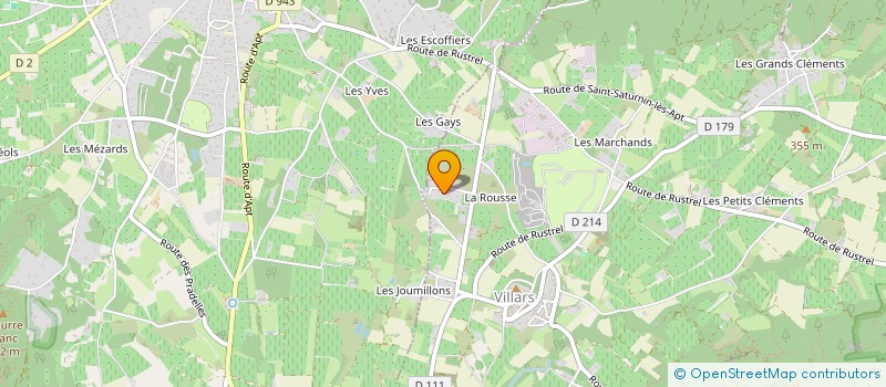 localisation de l'entreprise CHATEAU DE LAGARDE  LAGARDE-D APT