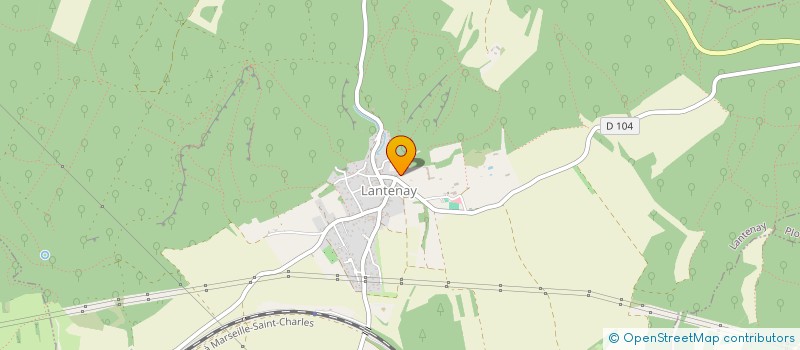 localisation de l'entreprise CHATEAU DE LANTENAY  LANTENAY