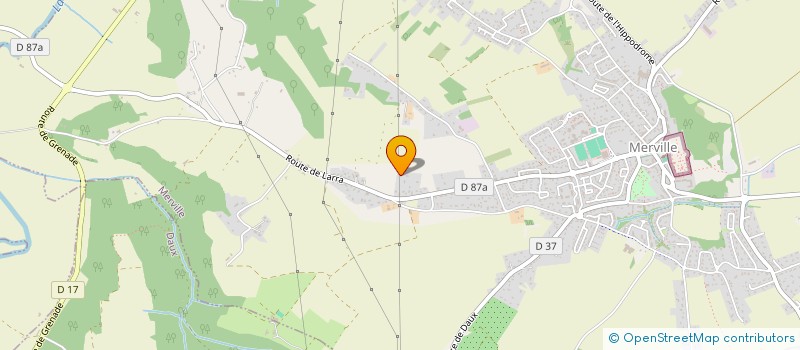 localisation de l'entreprise CHATEAU DE LARRA  LARRA