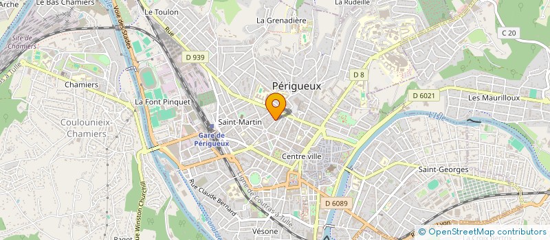 localisation de l'entreprise CHATEAU DE LAXION à PERIGUEUX