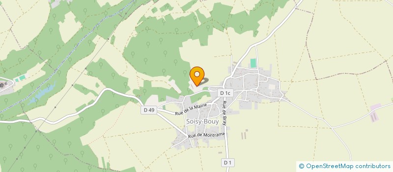 localisation de l'entreprise CHATEAU DE MONTRAME  SOISY-BOUY