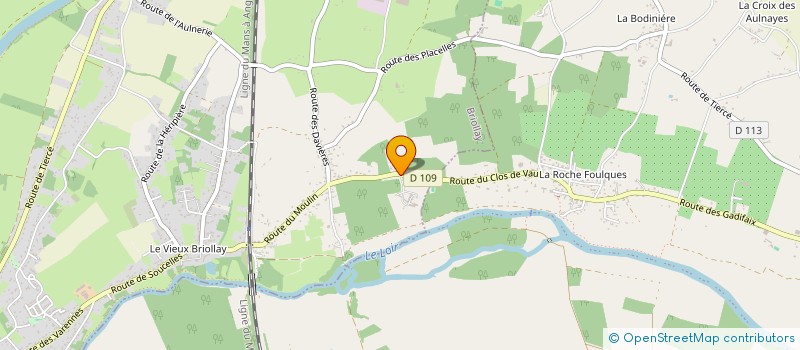 localisation de l'entreprise CHATEAU DE NOIRIEUX à BRIOLLAY
