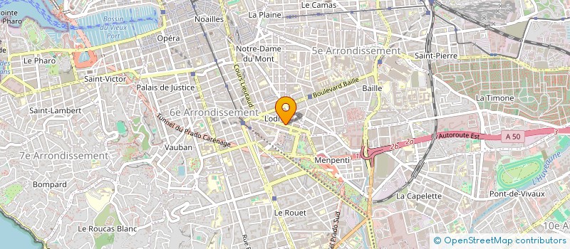 localisation de l'entreprise CHATEAU DE PLESSIS-FORTIA  MARSEILLE