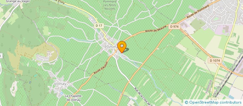 localisation de l'entreprise CHATEAU DE POMMARD DEVELOPMENT SAS  POMMARD