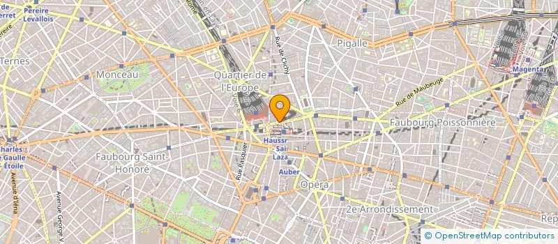 localisation de l'entreprise CHATEAU DE POTELIERES  PARIS 09