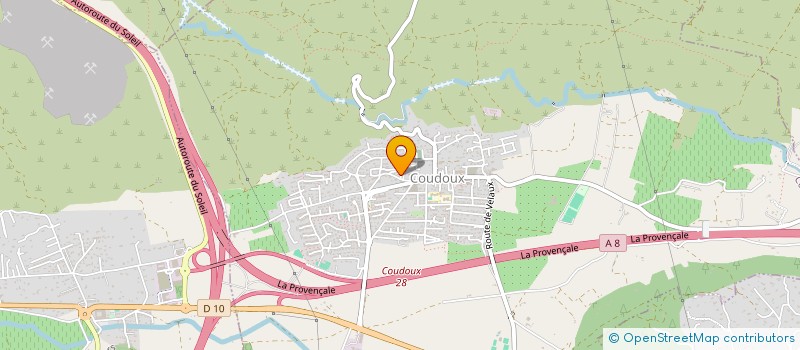 localisation de l'entreprise CHATEAU DE SAINT HILAIRE  COUDOUX