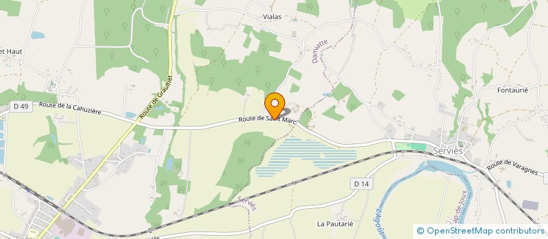 localisation de l'entreprise CHATEAU DE SAINT MARC  DAMIATTE