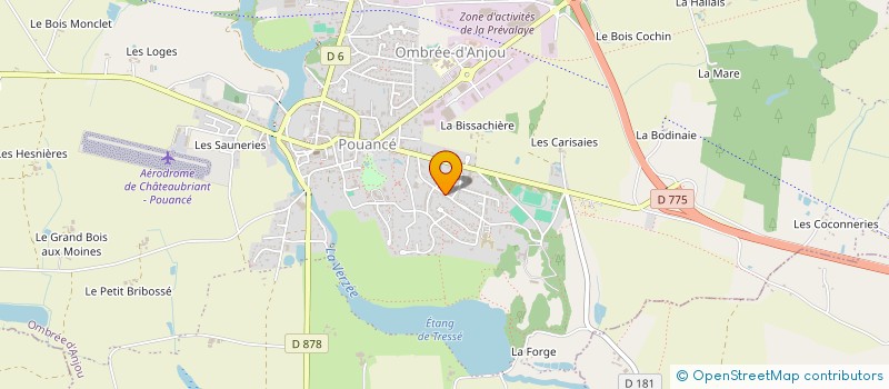 localisation de l'entreprise CHATEAU DE TRESSE à EPINAY-SUR-SEINE