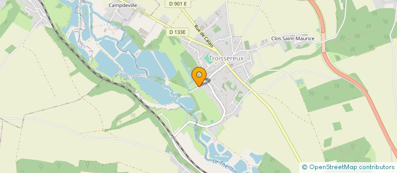 localisation de l'entreprise CHATEAU DE TROISSEREUX EVENTS  TROISSEREUX