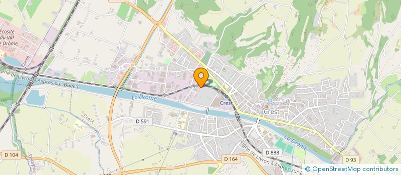 localisation de l'entreprise CHATEAU DE VACHERES  MONTCLAR-SUR-GERVANNE