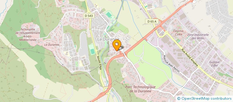 localisation de l'entreprise CHATEAU DE VILLELAURE à AIX-EN-PROVENCE