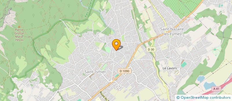 localisation de l'entreprise CHATEAU DES ANGES à SAINT-ISMIER