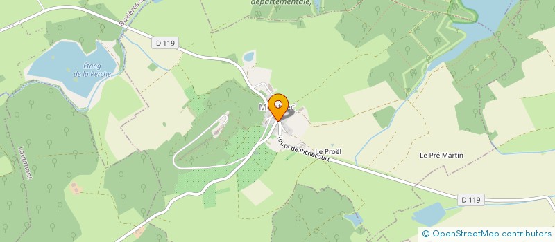 localisation de l'entreprise CHATEAU DES AULNES à BOUCONVILLE-SUR-MADT