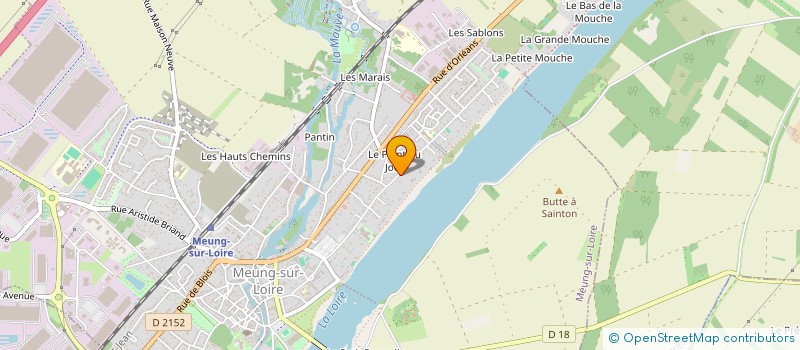 localisation de l'entreprise CHATEAU DES LILAS à MEUNG-SUR-LOIRE