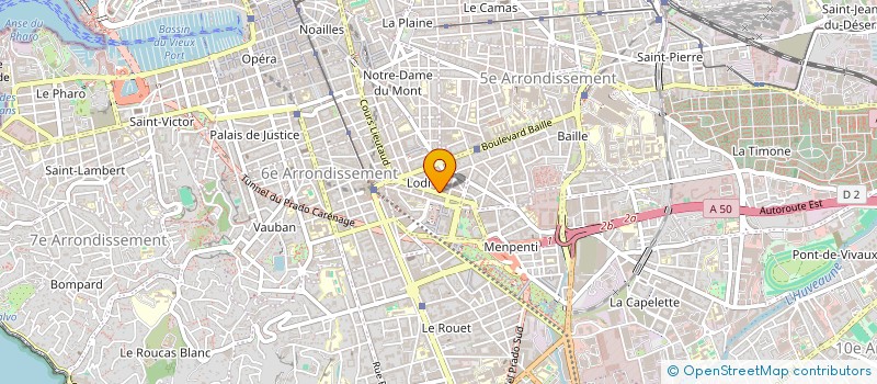 localisation de l'entreprise CHATEAU DU TOURREAU à MARSEILLE