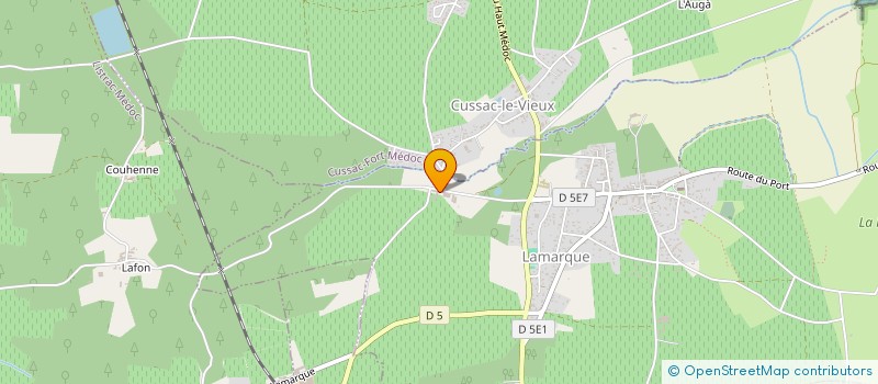 localisation de l'entreprise CHATEAU DURFORT à MARGAUX-CANTENAC