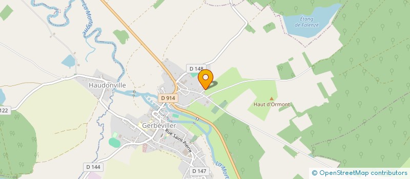 localisation de l'entreprise CHATEAU FERMETURES  GERBEVILLER