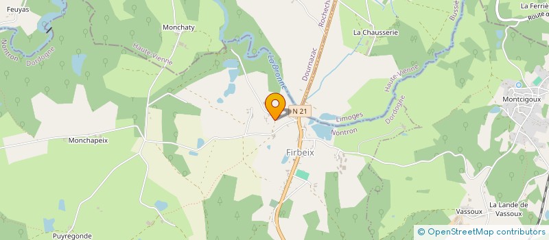 localisation de l'entreprise CHATEAU FIRBEIX  FIRBEIX