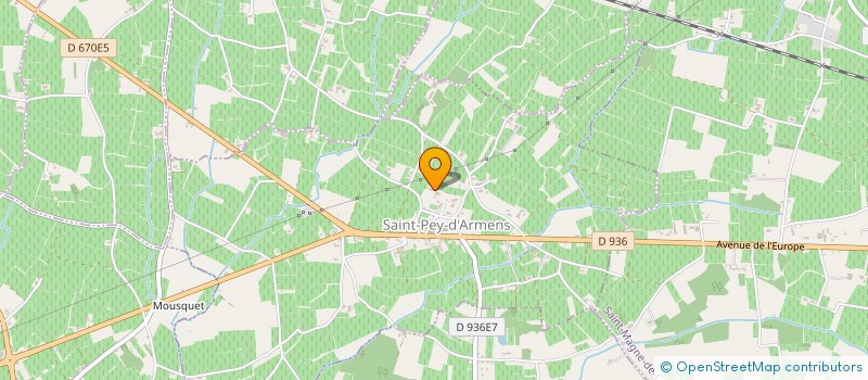 localisation de l'entreprise CHATEAU FONPLEGADE à SAINT-EMILION