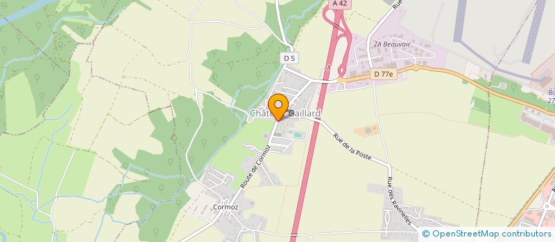 localisation de l'entreprise CHATEAU FOOTBALL CLUB à CHATEAU-GAILLARD