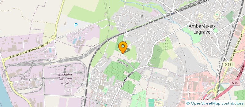 localisation de l'entreprise CHATEAU FORMONT  AMBARES-ET-LAGRAVE