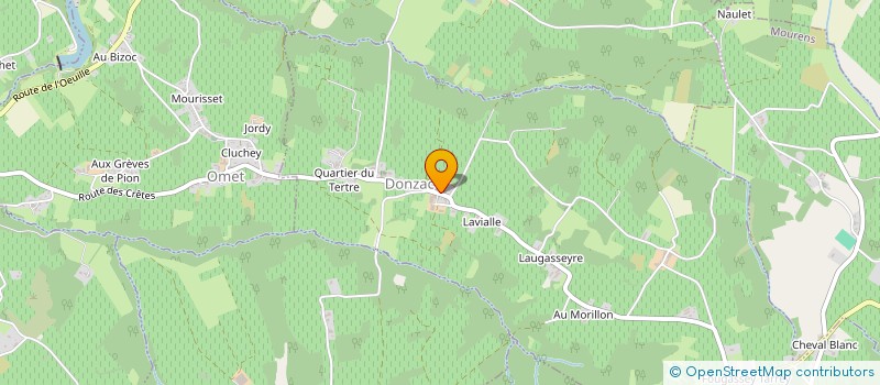 localisation de l'entreprise CHATEAU HAUT MAURIN JEAN-LOUIS SANFOURCHE  DONZAC