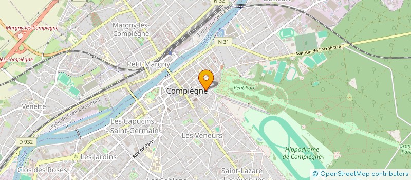 localisation de l'entreprise CHATEAU IMPERIAL  COMPIEGNE