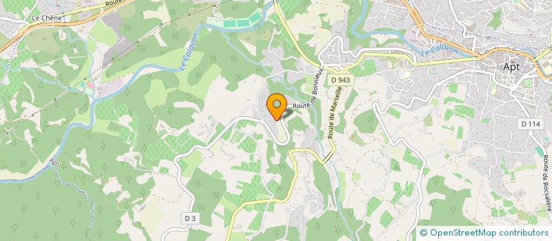 localisation de l'entreprise CHATEAU ISOLETTE  APT