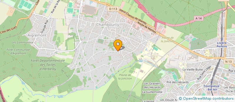 localisation de l'entreprise CHATEAU LAPIN  CHAMBOURCY