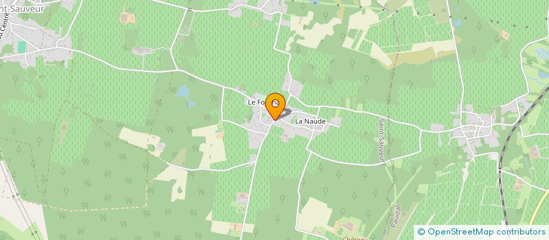 localisation de l'entreprise CHATEAU LE FOURNAS BERNADOTTE  SAINT-SAUVEUR