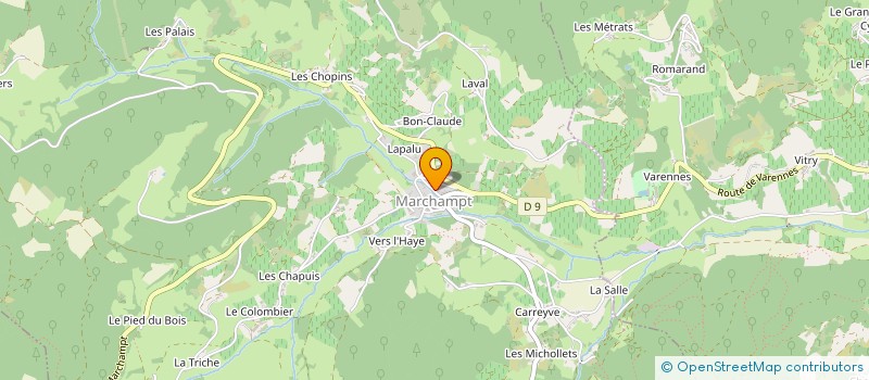 localisation de l'entreprise CHATEAU LES VERGERS BASSOULS  LANTIGNIE