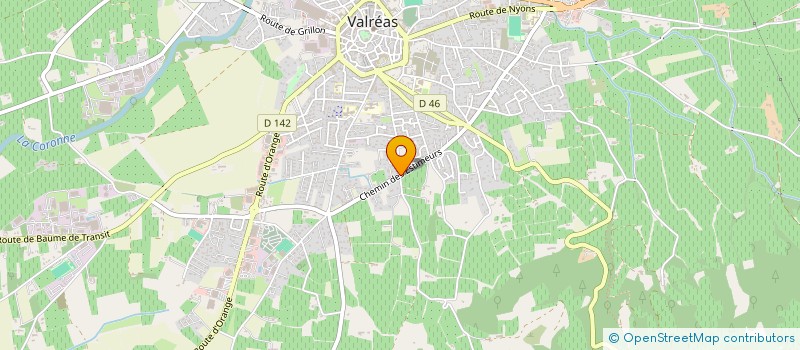 localisation de l'entreprise CHATEAU MONTPLAISIR à VALREAS
