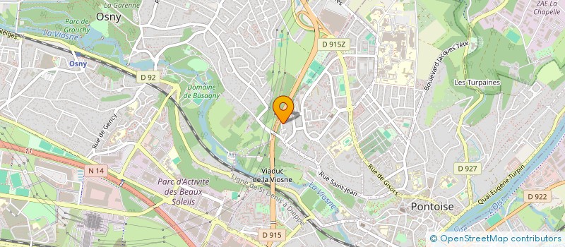 localisation de l'entreprise CHATEAU NUMERIQUE POLE TECHNO IMAGE SON  HEROUVILLE-EN-VEXIN