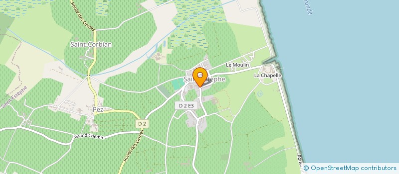 localisation de l'entreprise CHATEAU PAPOUNAN  SAINT-ESTEPHE