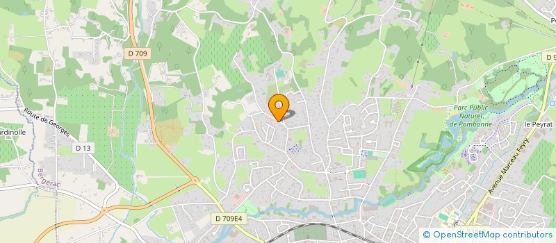 localisation de l'entreprise CHATEAU PUYPEZAC à BERGERAC