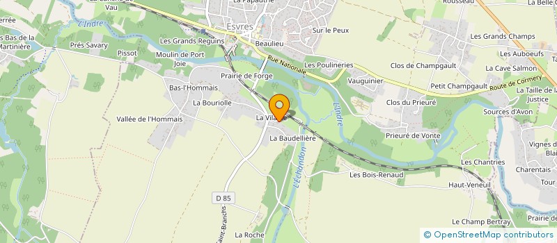 localisation de l'entreprise CHATEAU RAMSEY  ESVRES