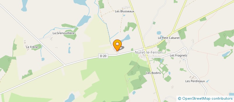 localisation de l'entreprise CHATEAU RINGUET à NURET-LE-FERRON