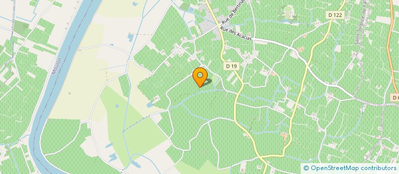 localisation de l'entreprise CHATEAU ROC DE BOISSEAUX  SAINT-SULPICE-DE-FALEYRENS