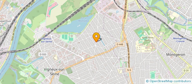 localisation de l'entreprise CHATEAU ROUGE CENTRAL à VIGNEUX-SUR-SEINE