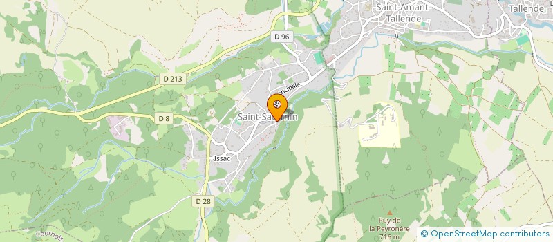 localisation de l'entreprise CHATEAU ROYAL DE SAINT-SATURNIN  SAINT-SATURNIN