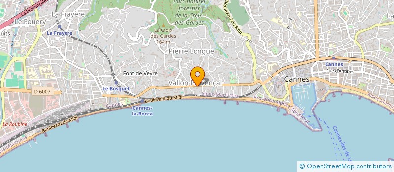 localisation de l'entreprise CHATEAU SAINT GEORGES CTIM  CANNES