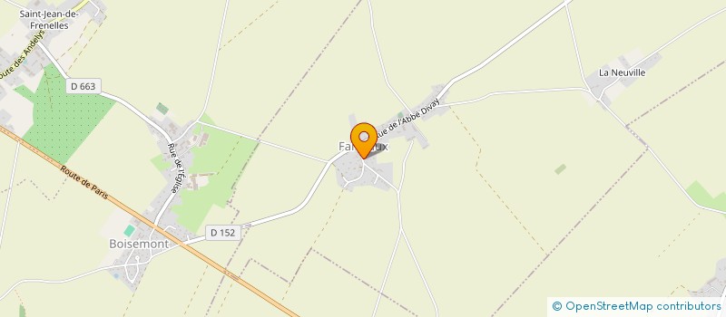 localisation de l'entreprise CHATEAU SAINT MARTIN  ETREPAGNY