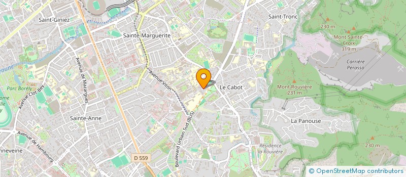 localisation de l'entreprise CHATEAU SEC  MARSEILLE