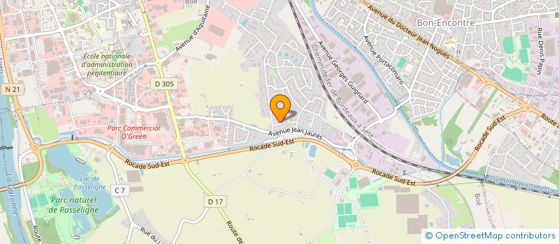 localisation de l'entreprise CHATEAU ST MARCEL  BOE