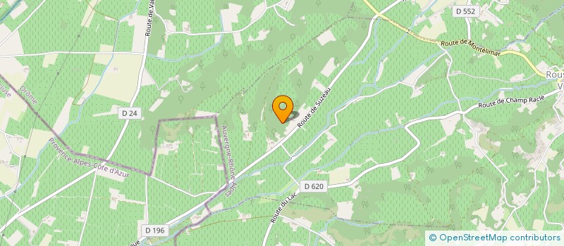 localisation de l'entreprise CHATEAU SUZEAU  ROUSSET-LES-VIGNES