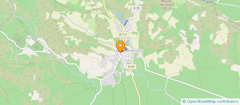 localisation de l'entreprise CHATEAU TOUR BOISEE  LAURE-MINERVOIS