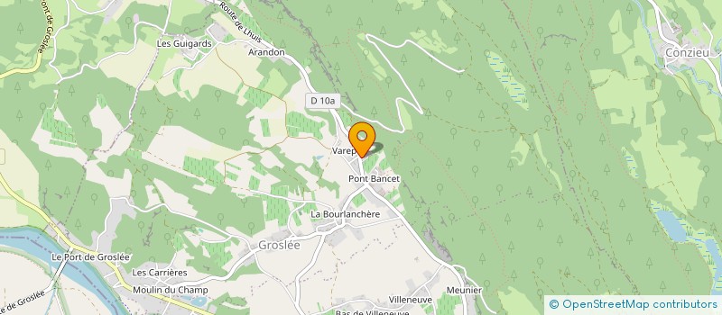 localisation de l'entreprise CHATEAU VAREPPE à GROSLEE-SAINT-BENOIT