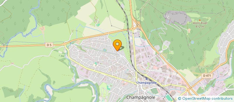 localisation de l'entreprise CHATEAU VILLAIN  CHAMPAGNOLE