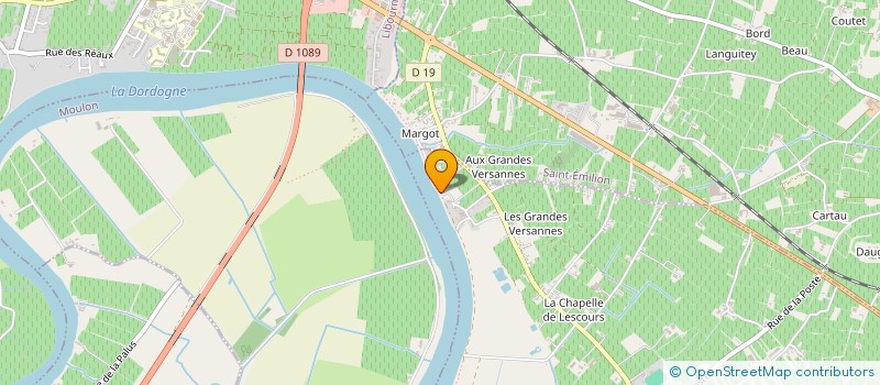 localisation de l'entreprise CHATEAU VIRAMON  SAINT-ETIENNE-DE-LISSE