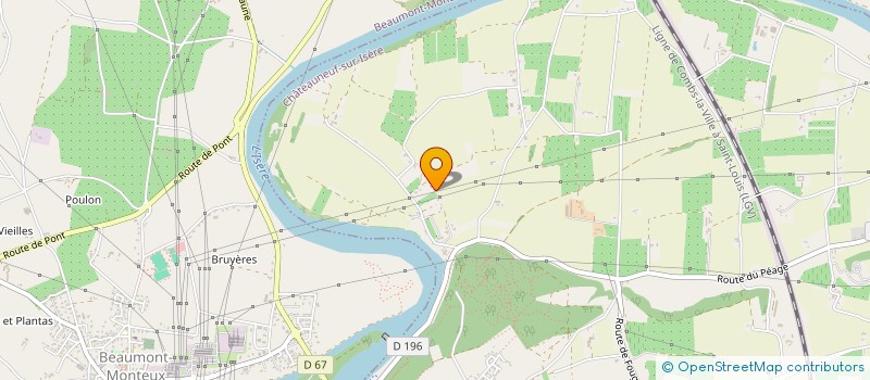 localisation de l'entreprise CHATEAU9  CHATEAUNEUF-SUR-ISERE